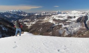 21 Passo di  Grialeggio, panorama verso la Valtaleggio.